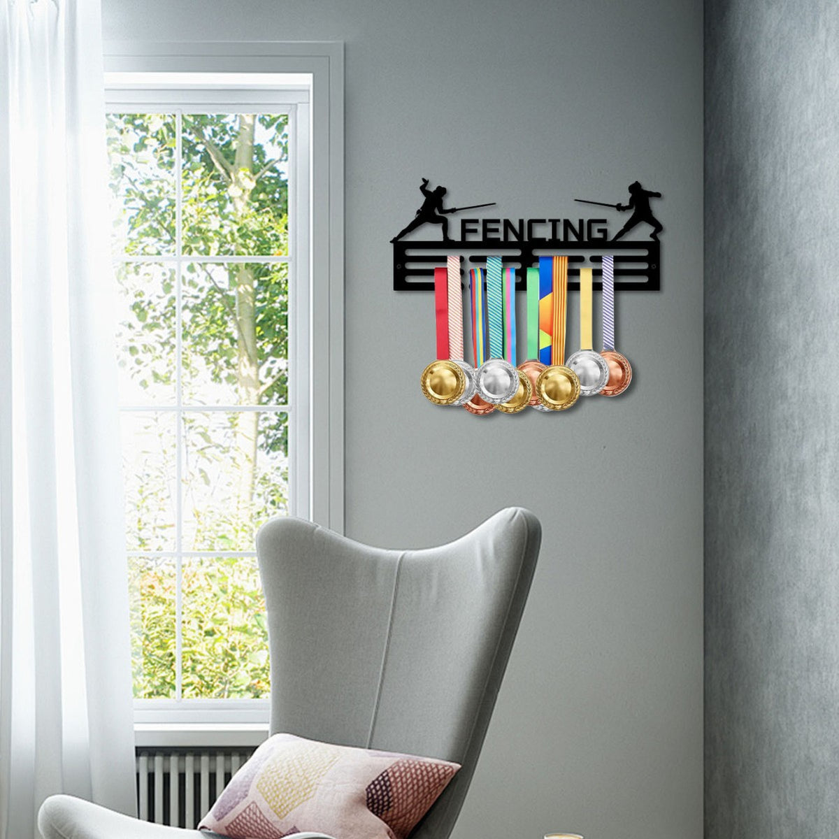 Dance-Themed Wall Hook Rack Homeandso