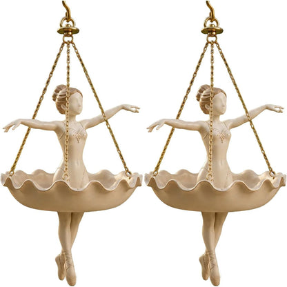 Ballet Dancer Hanging Planter Homeandso