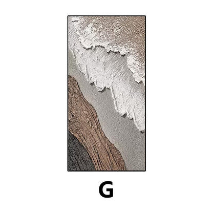 Abstract Textured Landscape Canvas Art Homeandso