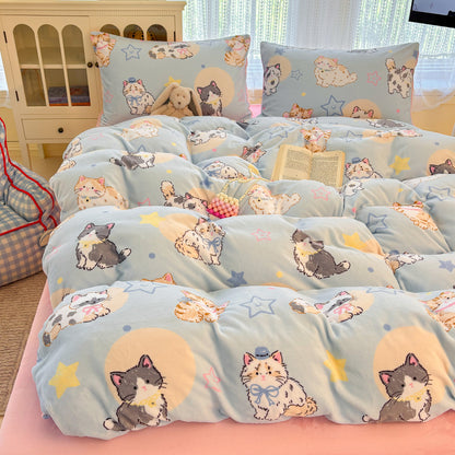 Playful Animal-Themed Comforter Set Homeandso