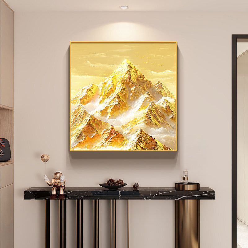 Majestic Mountain Top Canvas Wall Art Homeandso