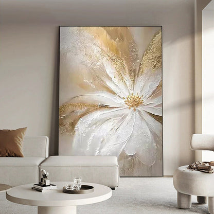 Abstract Floral Canvas Print Homeandso