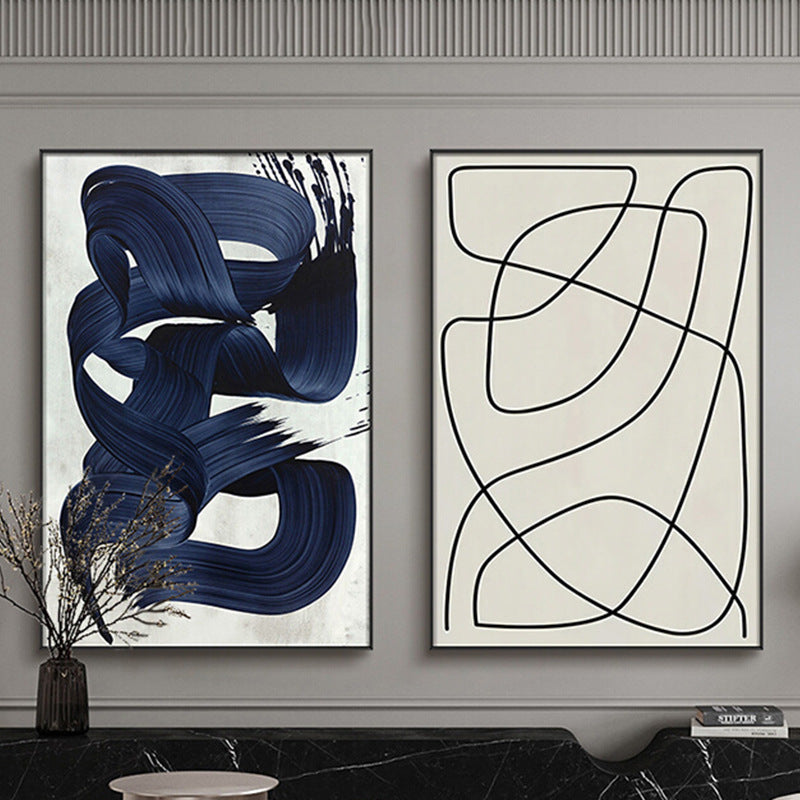 Abstract Brushstroke Wall Art Homeandso