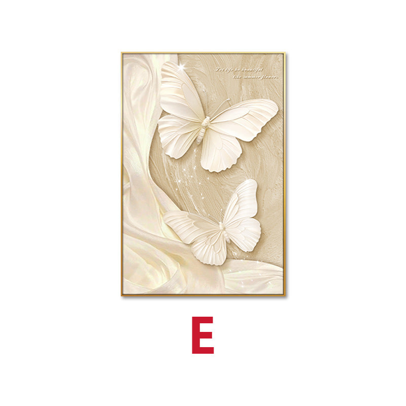 Elegant Butterfly and Floral Wall Art Homeandso
