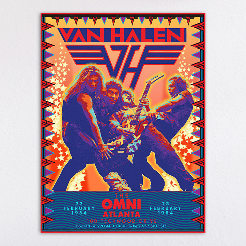 Vintage Concert Poster Homeandso