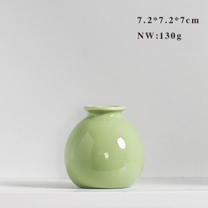 Minimalist Ceramic Decorative Vase Homeandso