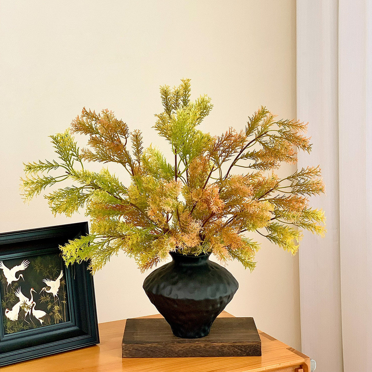 Faux Floral Sprig Arrangement