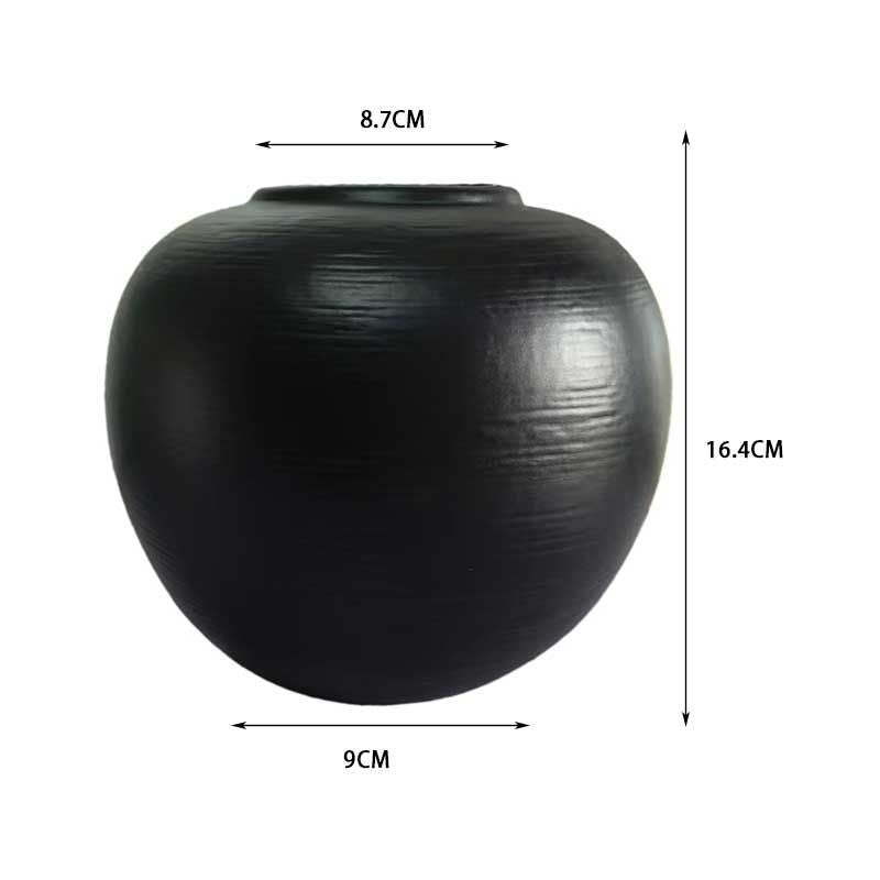 Elegant Textured Ceramic Vase