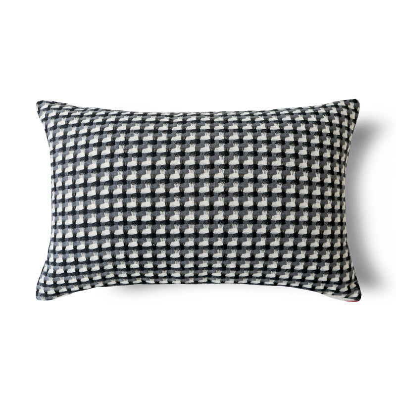 Decorative Textured Rectangle Throw Pillow