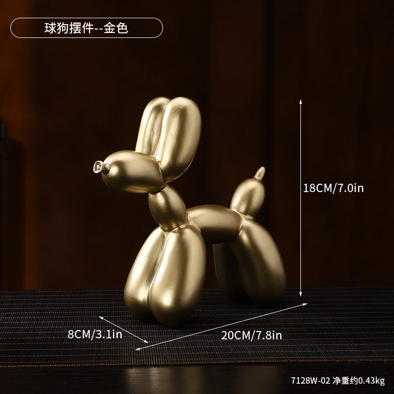 Decorative Balloon Dog Sculpture Homeandso