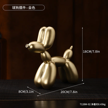 Decorative Balloon Dog Sculpture Homeandso