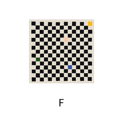 Abstract Geometric Patterned Area Rug Homeandso
