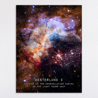 Cosmic Nebula Art Print Homeandso