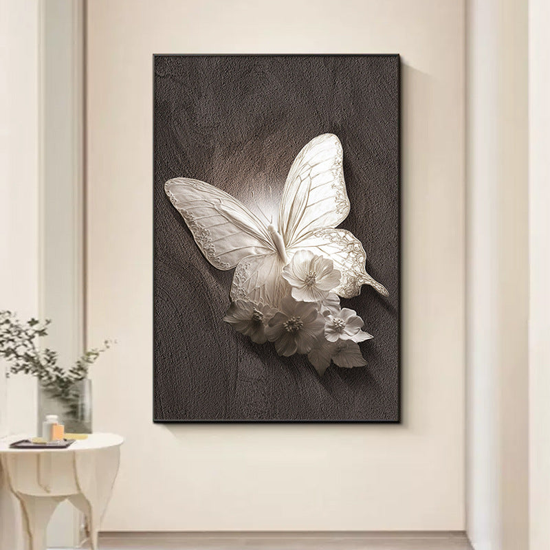 3D Butterfly Relief Wall Art Homeandso