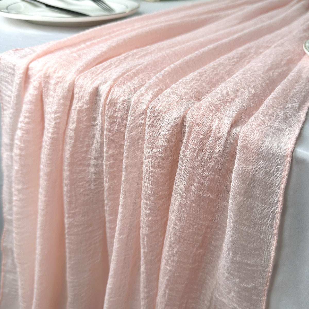 Elegant Textured Table Runner