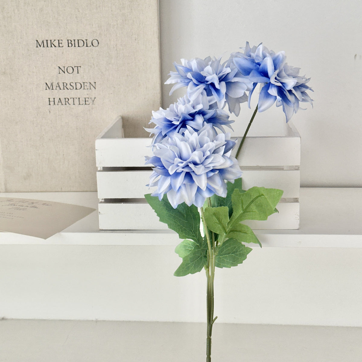 Elegant Dahlia Artificial Floral Stem