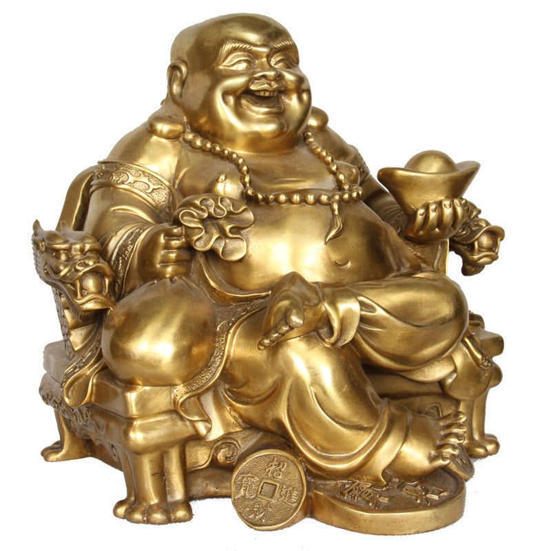 Decorative Happy Buddha Figurine Homeandso