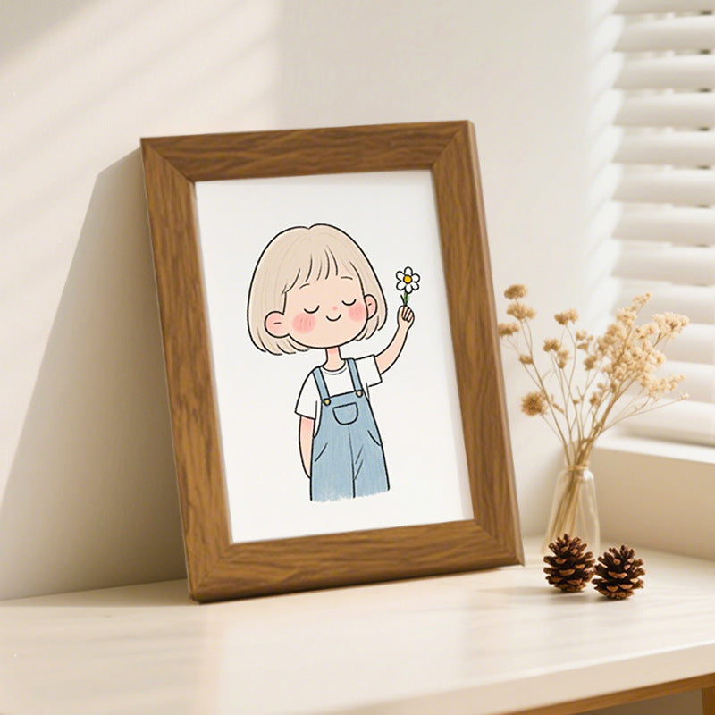 Illustrated Character Art Frame