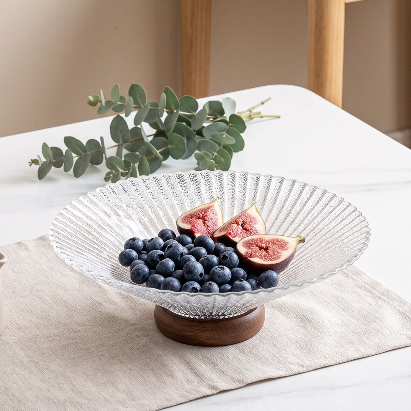 Decorative Glass Centerpiece Bowl Homeandso