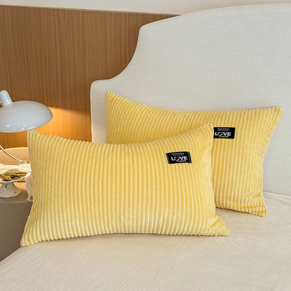 Plush Ribbed Comforter Set