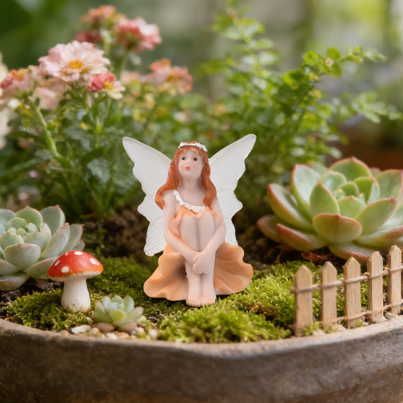 Fairy Garden Decorative Figurine Homeandso
