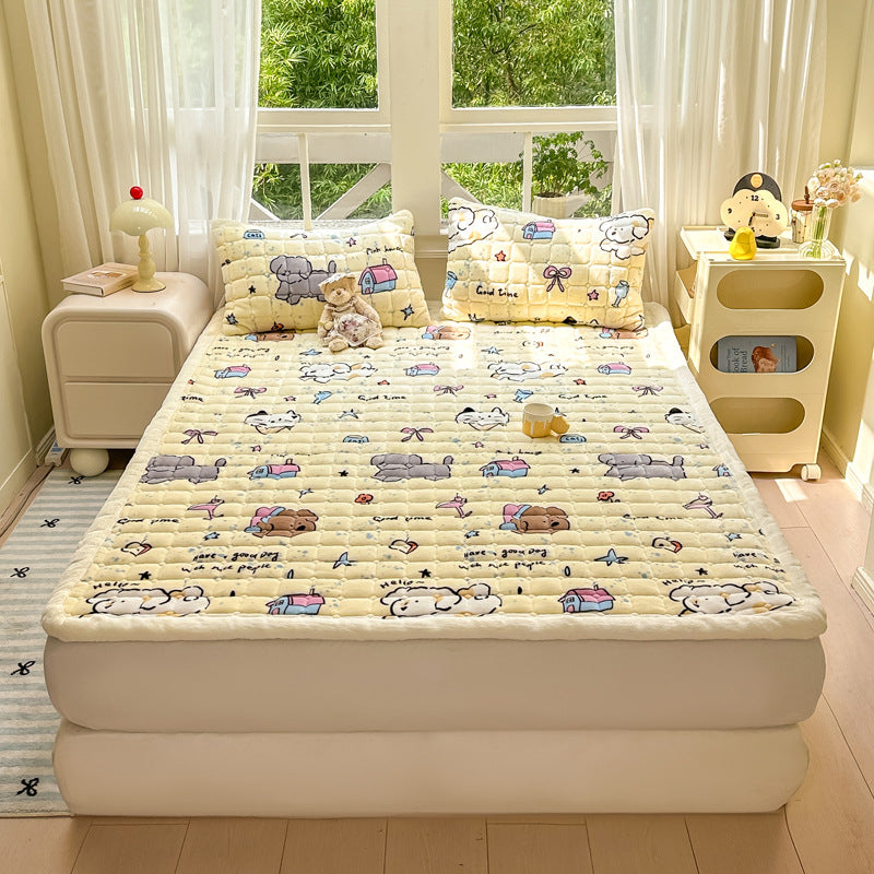 Plush Cartoon-Themed Blanket Homeandso