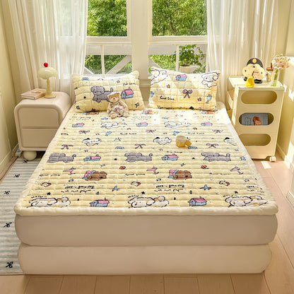 Plush Cartoon-Themed Blanket Homeandso