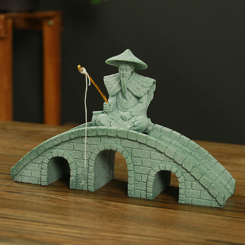 Decorative Fisherman Figurine Homeandso