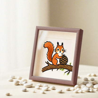 Illustrated Animal Art Frame