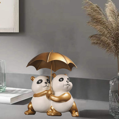 Decorative Panda Figurine Homeandso