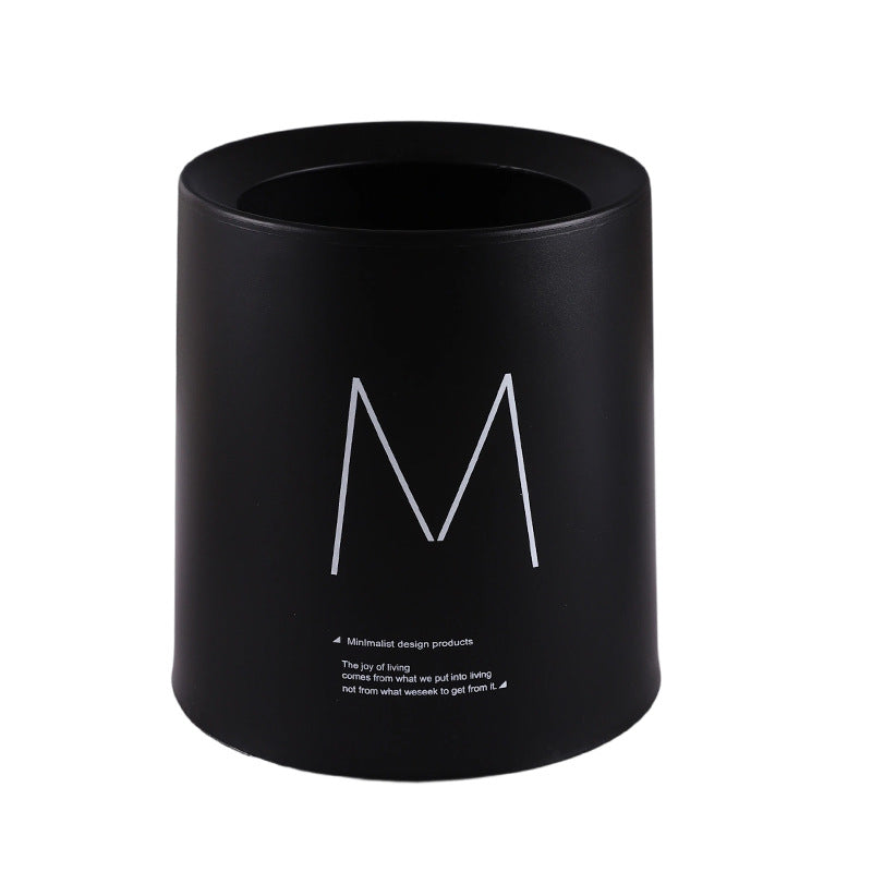 Minimalist Round Trash Bin Homeandso