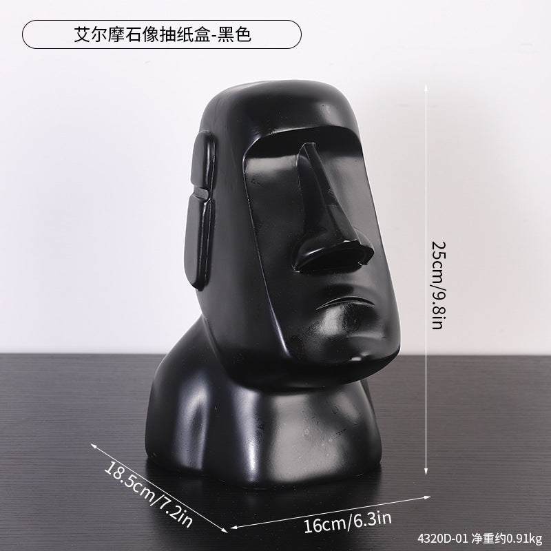 Artistic Moai Figurine Homeandso