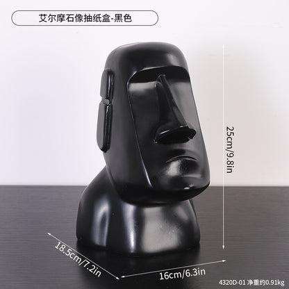 Artistic Moai Figurine Homeandso