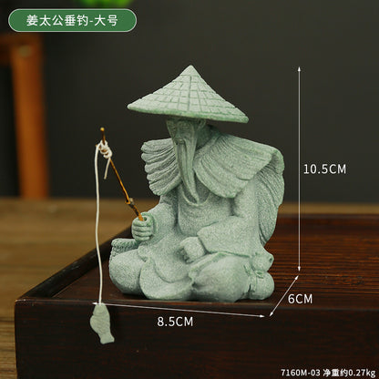Decorative Fisherman Figurine Homeandso