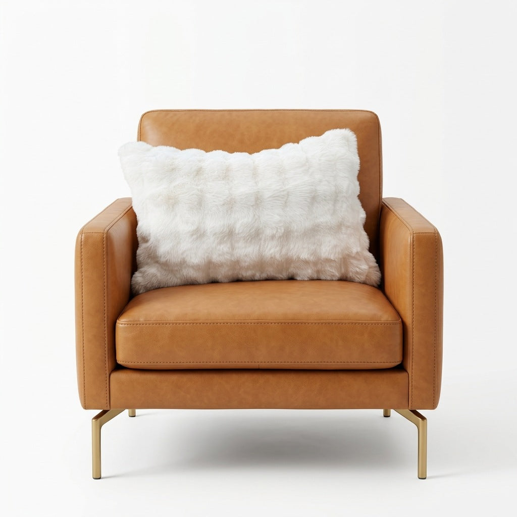 Pluche Textuur Decoratieve Kussen