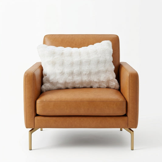 Pluche Textuur Decoratieve Kussen