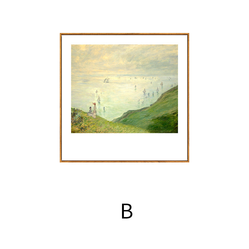 Framed Impressionist Landscape Artwork Homeandso