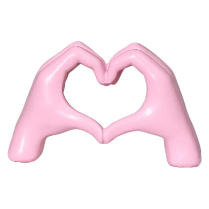 Heart-Shaped Hand Gesture Sculpture Homeandso