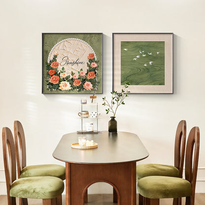 Elegant Floral Wall Art Décor Homeandso