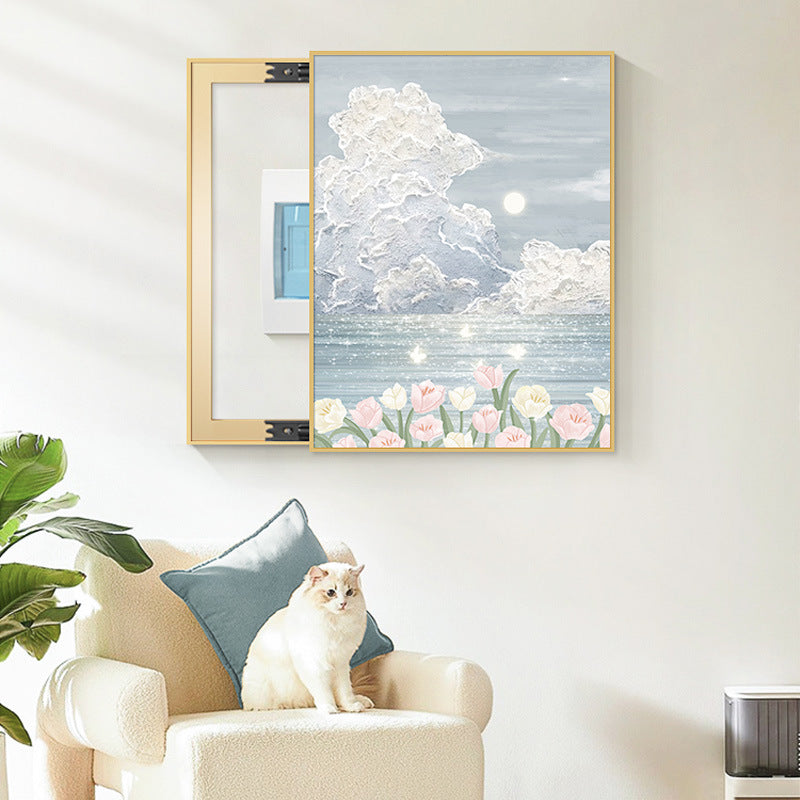 Decorative Floral Landscape Art Print Homeandso
