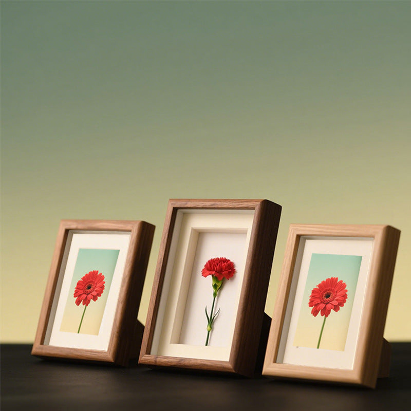 Elegant Natural Wood Picture Frame