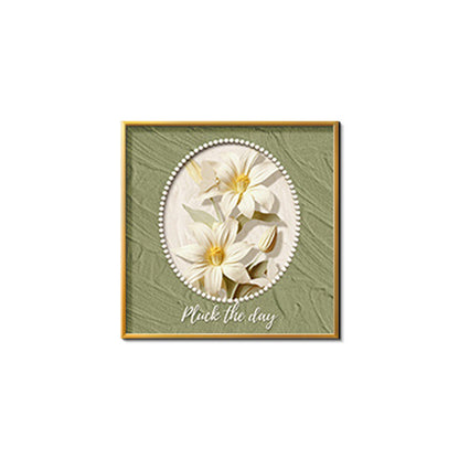 Framed Inspirational Floral Wall Art Homeandso