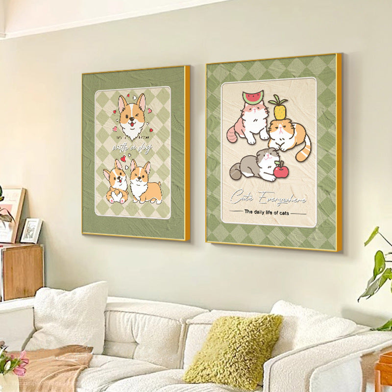 Decorative Dog-Themed Wall Art Homeandso
