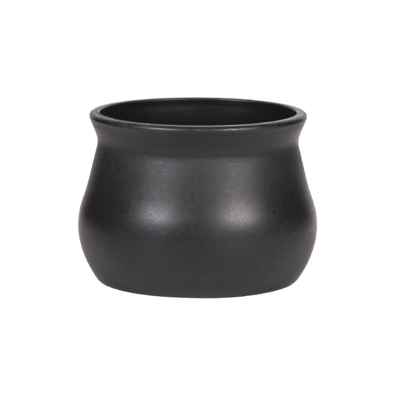 Elegant Round Ceramic Planter Homeandso