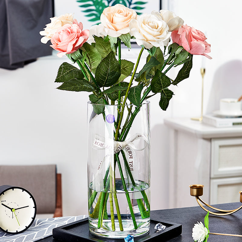 Elegant Glass Vase Homeandso