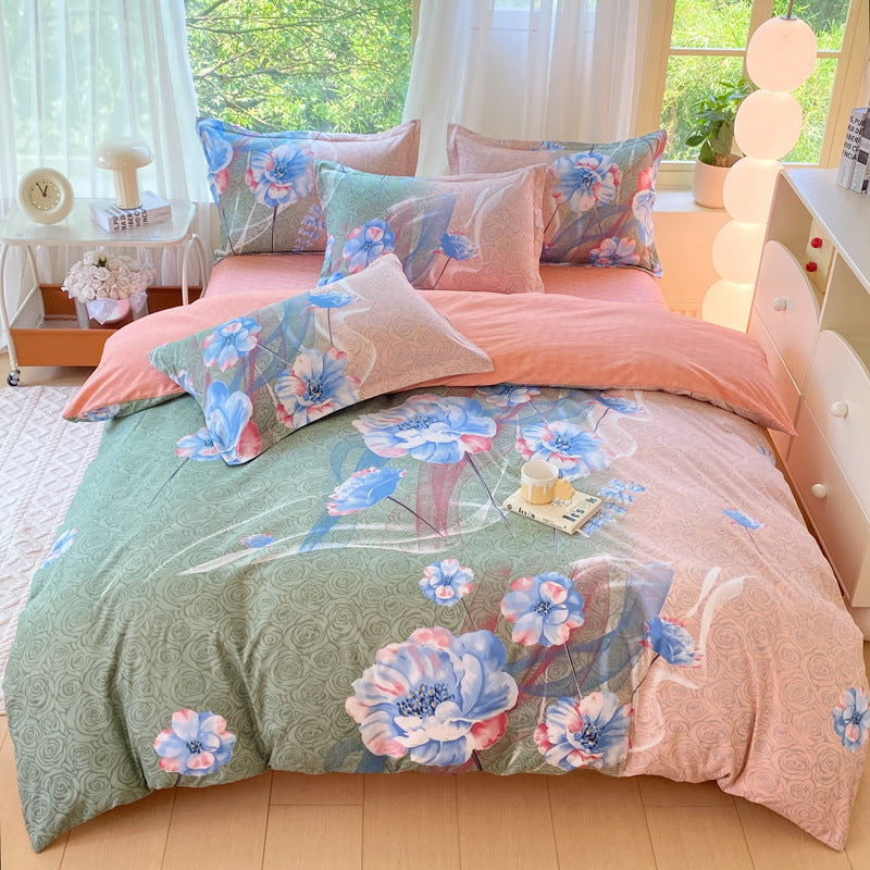 Decorative Tropical Themed Bedding Ensemble Homeandso