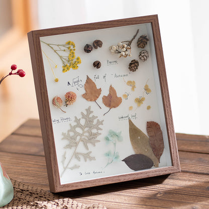 Autumn-Inspired Decorative Shadow Box Frame