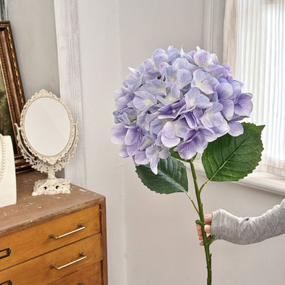 Realistic Faux Hydrangea Bouquet