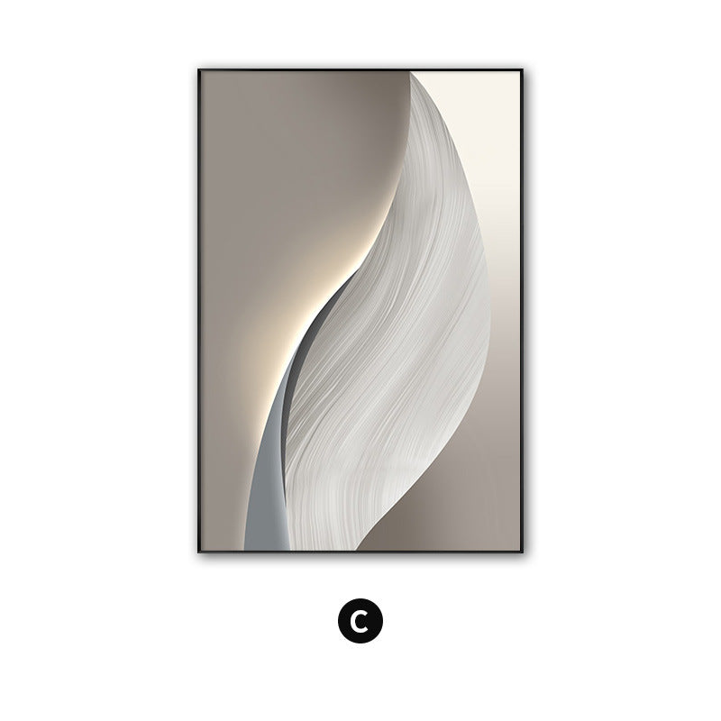 Abstract Curved Wall Art Homeandso
