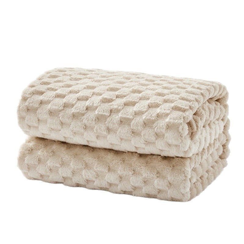 Textured Dubbelzijdig Pluche Dekbed
